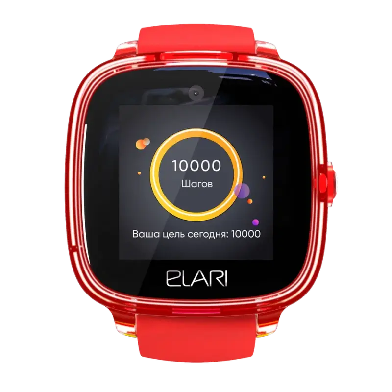 Детские часы Elari KidPhone Fresh 4G Красный