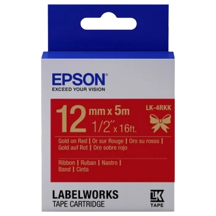 Картридж с лентой Epson LK-4RKK