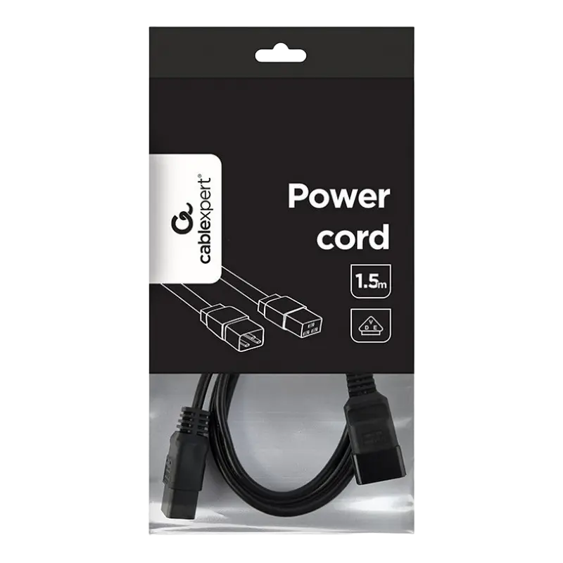 Шнур питания Cablexpert PC-189-C19 Черный