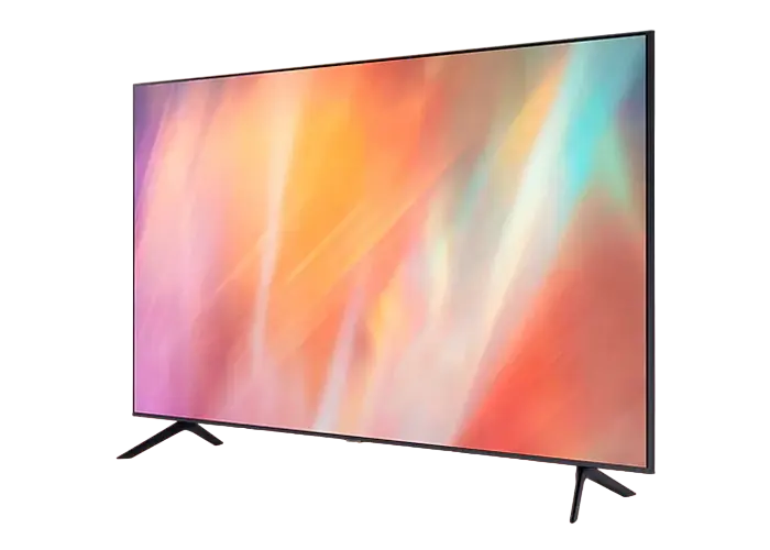 55" LED SMART Телевизор Samsung UE55AU7100UXUA Черный