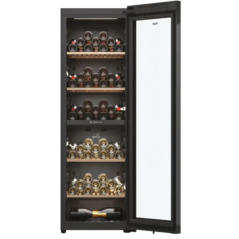Винный шкаф HWS236GDEH1 Haier Черный