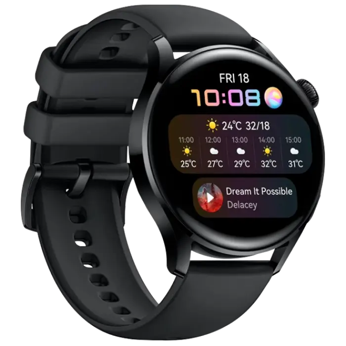 Умные часы Huawei WATCH 3 Чёрный