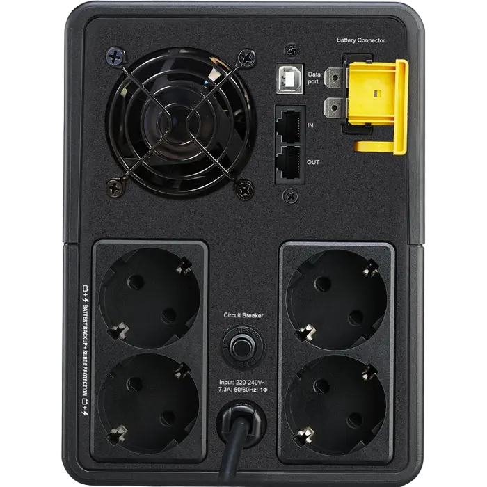 Источник бесперебойного питания APC BX1600MI-GR Черный