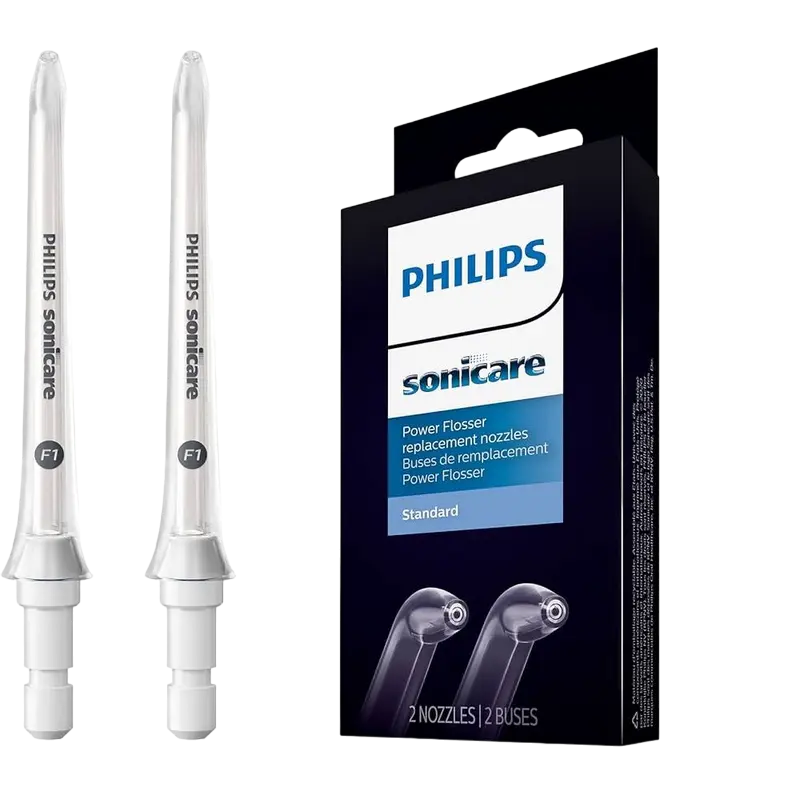 Насадка для ирригатора Для взрослых Philips Sonicare F1 Standard nozzle Белый