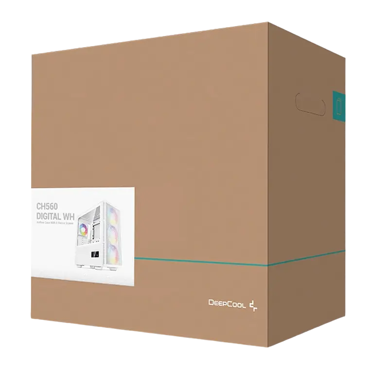 Carcasă PC Deepcool CH560 Digital WH Midi-Tower Alb