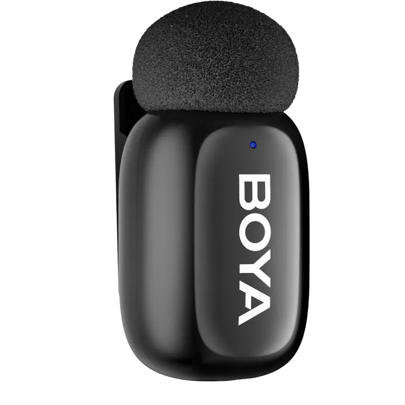 Портативный записывающий микрофон Boya Mini-15 Беспроводной Черный