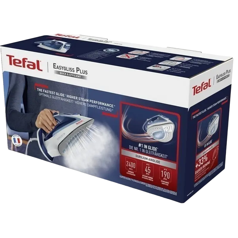 Утюг Tefal Easygliss 2 Белый Синий