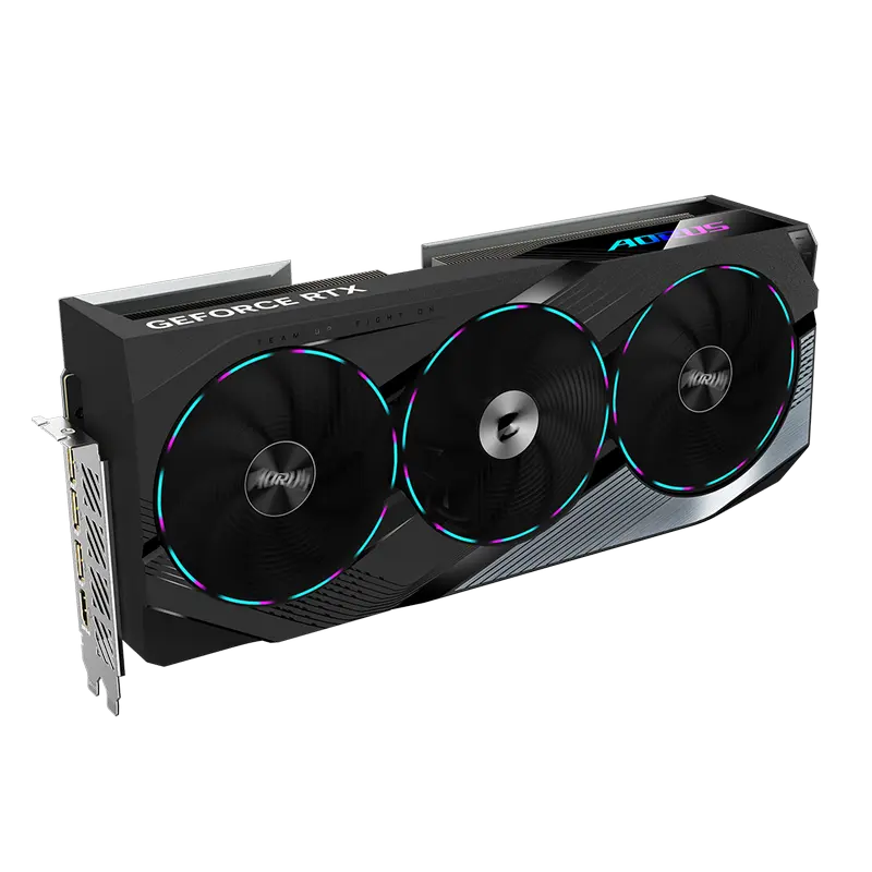 Видеокарта Gigabyte AORUS GeForce RTX 4070 Ti SUPER MASTER