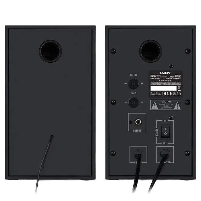 Компьютерные колонки SVEN SPS-621 Черный