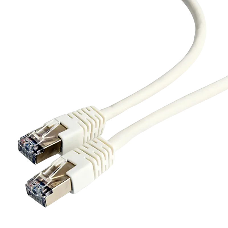 Patch cord Cablexpert PP6-0.5M/W Alb