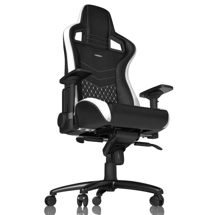 Игровое кресло Noblechairs Epic Искусственная кожа Черный/Красный/Белый