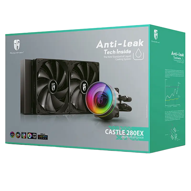 Кулер для процессора Deepcool CASTLE 280EX 140 мм