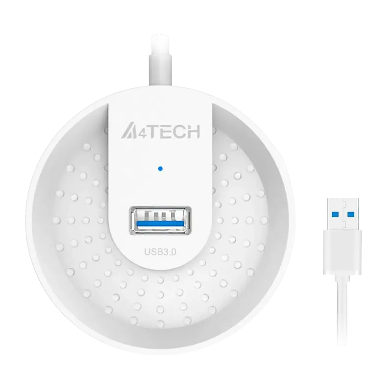 USB-концентратор A4Tech HUB-30 Белый