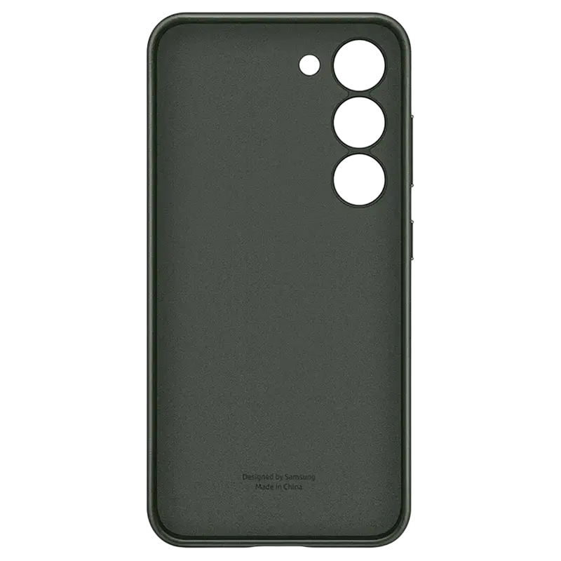 Husă Samsung Galaxy S23+ Ultra Leather Cover Husa din piele Verde