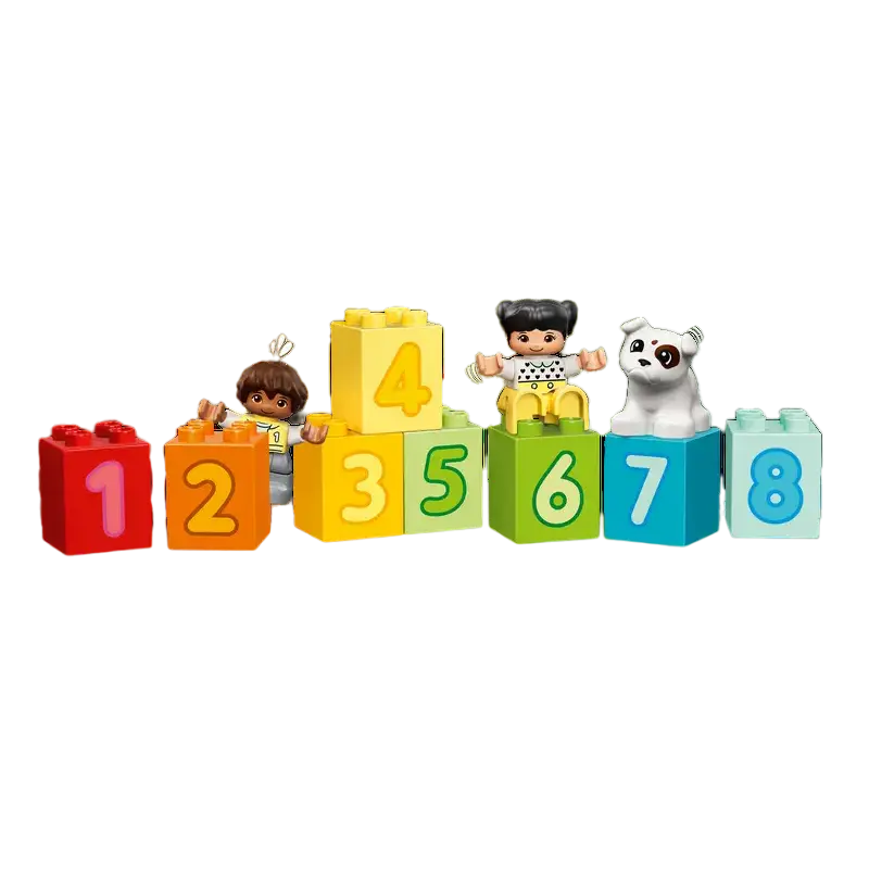 Конструктор LEGO Number Train - Learn To Count Разноцветный