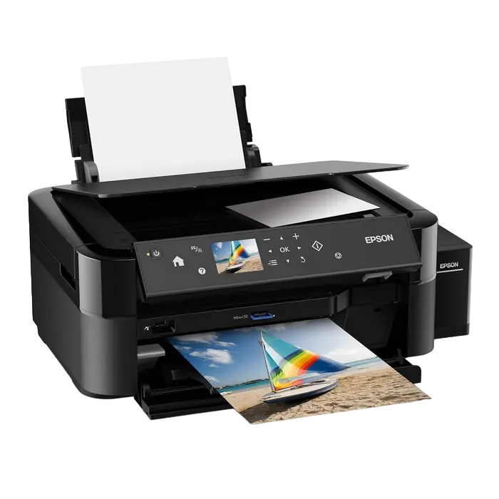 Струйный МФУ Epson L850 Цветной A4 Черный
