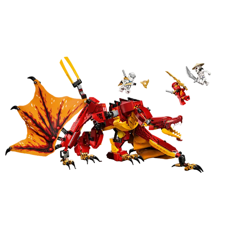 Конструктор LEGO Fire Dragon Attack Красный