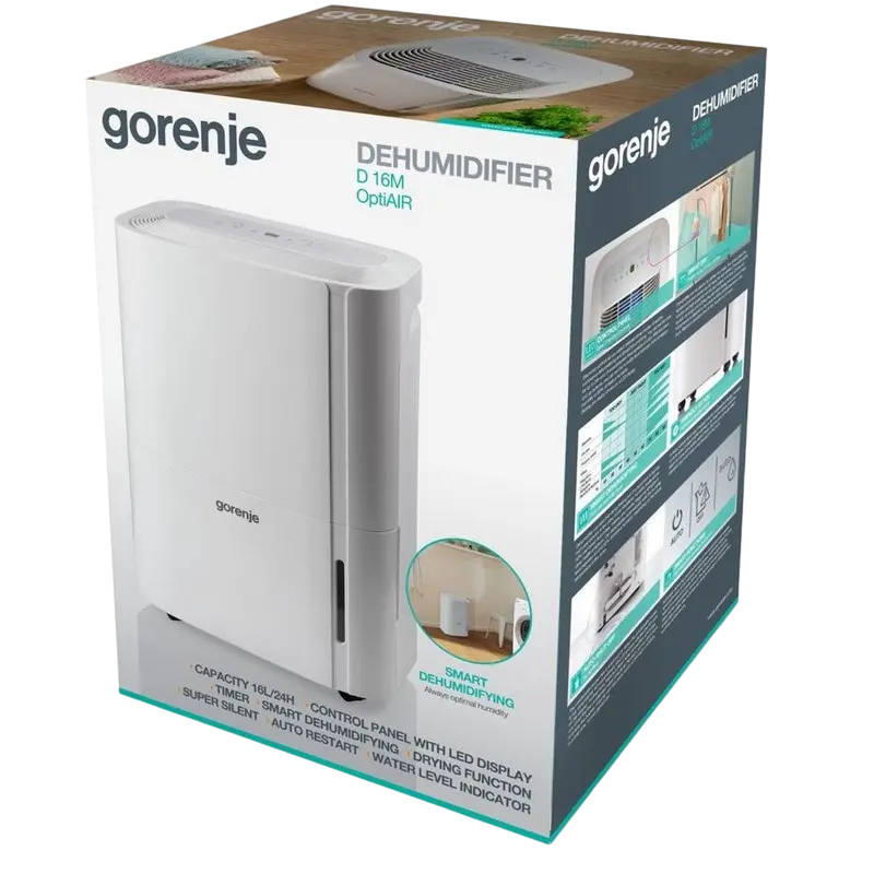 Осушитель воздуха Gorenje D16M Белый