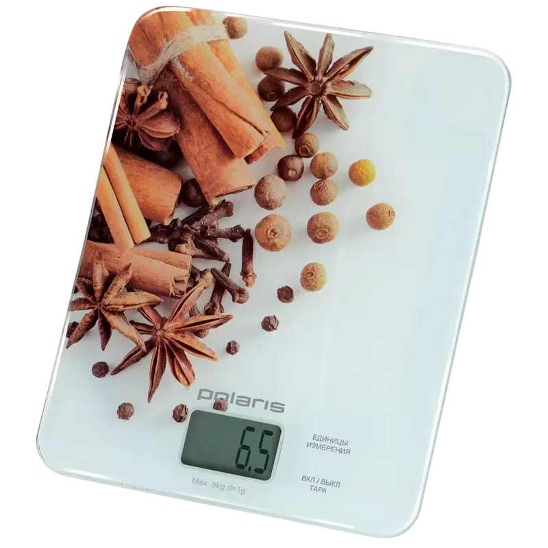Электронные кухонные весы Polaris PKS0832DG Разноцветный