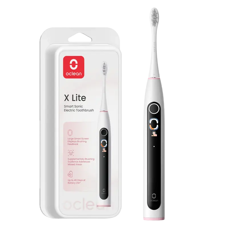 Электрическая зубная щетка Для взрослых Oclean X Lite Серый