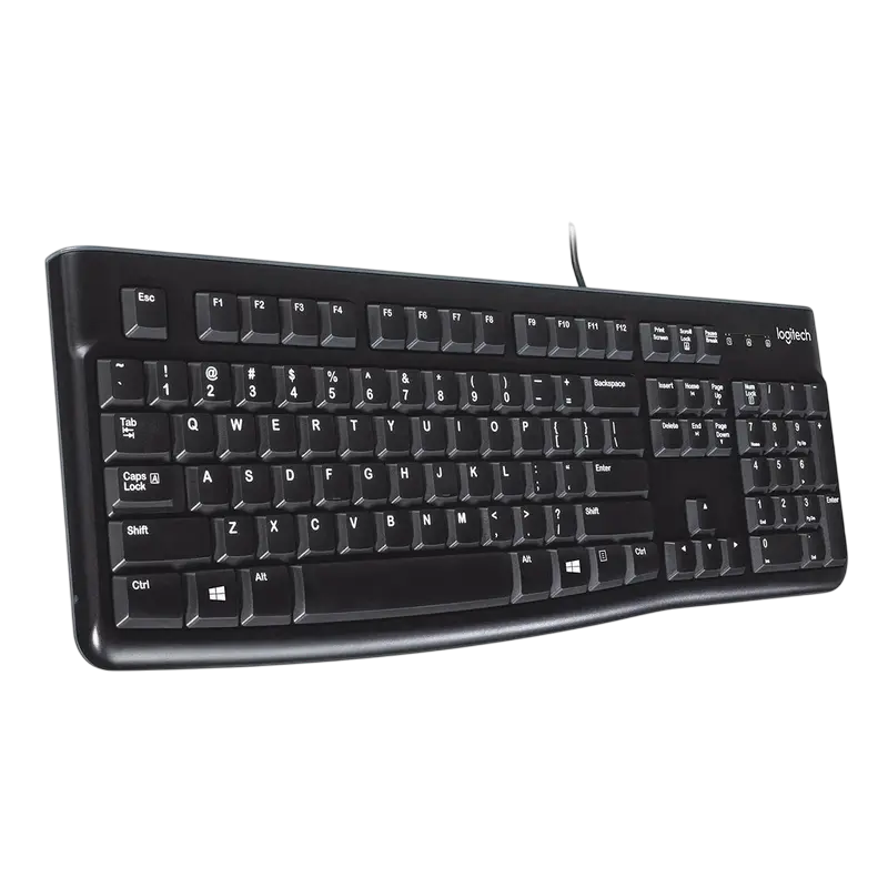 Клавиатура Logitech K120 Мембрана Черный