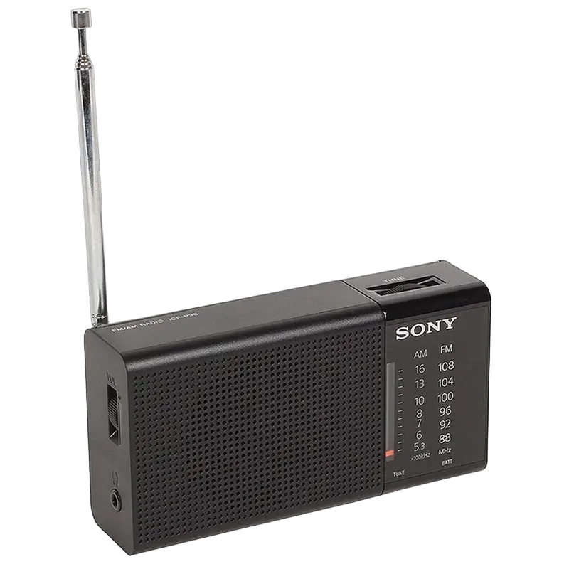 Портативное радио SONY ICF-P36 Чёрный