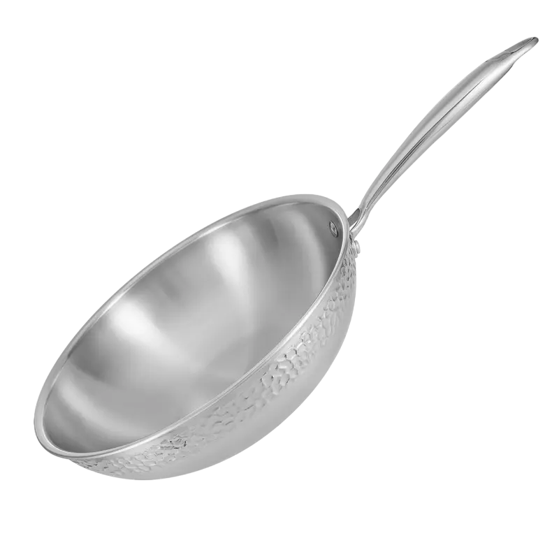 Сковорода WOK RESTO Crater CRATER Нержавеющая сталь