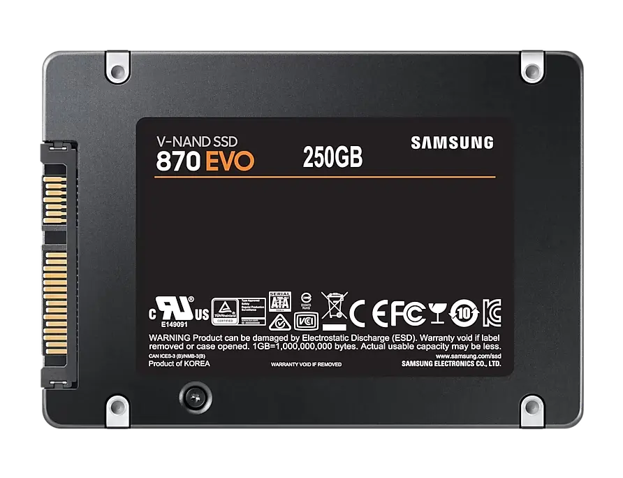 Накопитель SSD Samsung 870 EVO 250GB