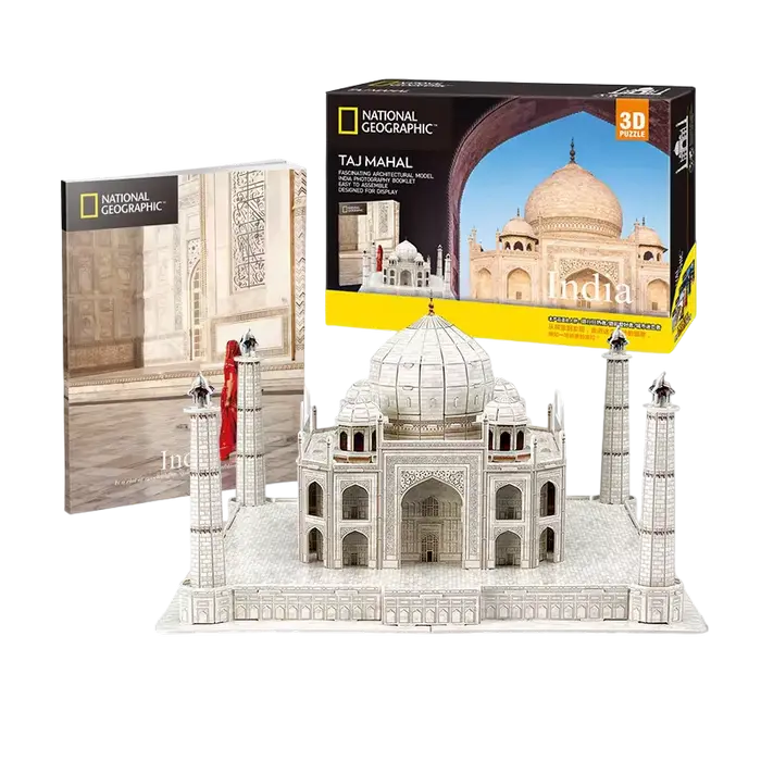 Puzzle 3D CubicFun Taj Mahal Alb