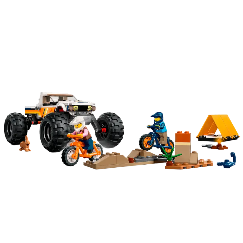 Конструктор LEGO 4x4 Off-Roader Adventures Разноцветный