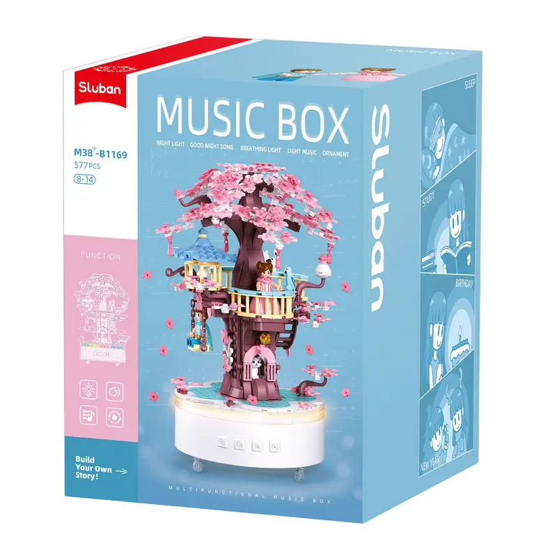 Constructor Sluban Music Box - Tree House