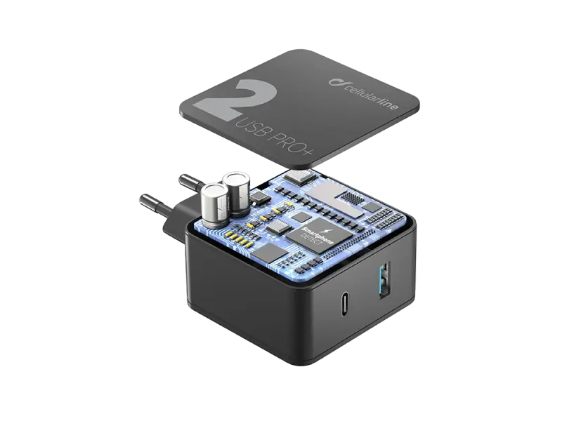 Încărcător Cellularline QC3.0 Negru