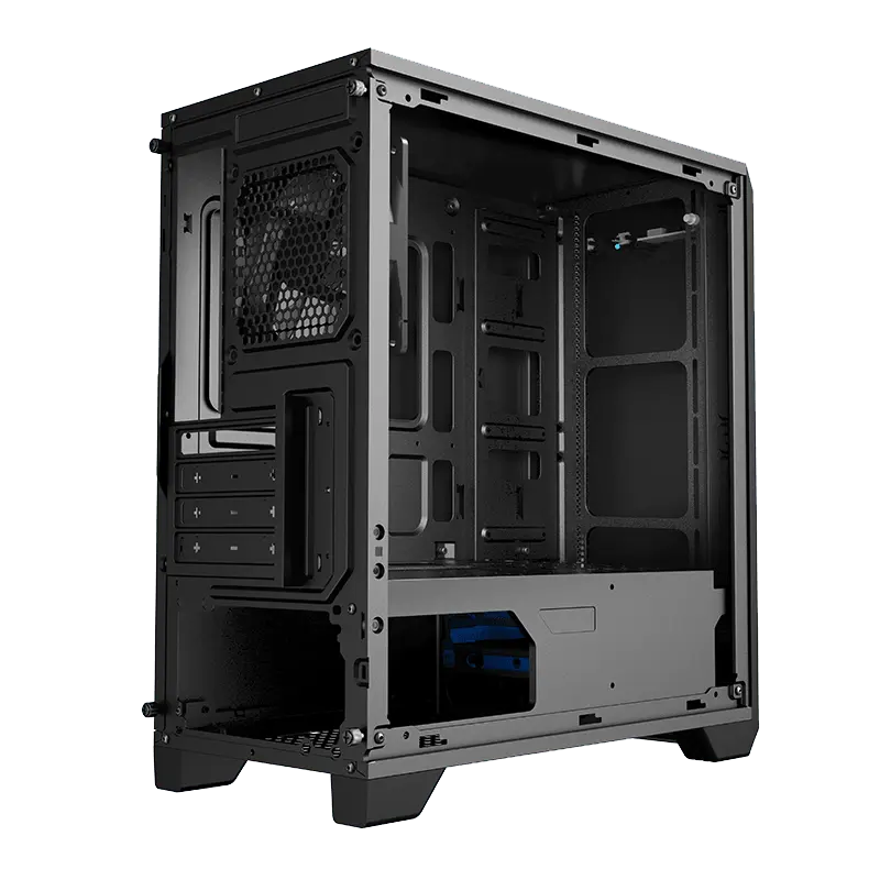 Carcasă PC Gamemax SILENT HILL Midi-Tower Negru