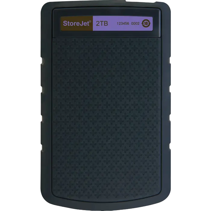 Внешний портативный жесткий диск Transcend StoreJet 25H3P 2 ТБ Фиолетовый