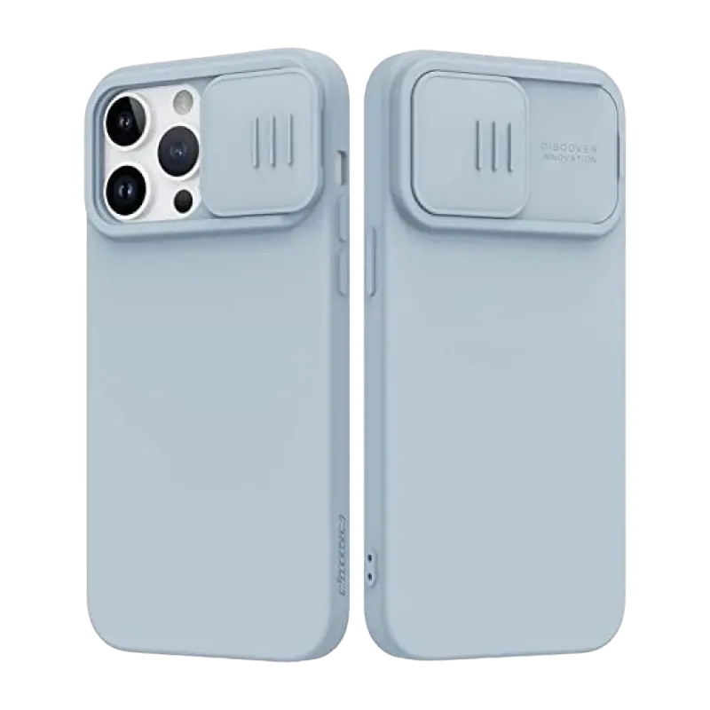 Husă Nillkin Apple iPhone 14 Pro Max CamShield Silky Silicone Camshield Star Gray