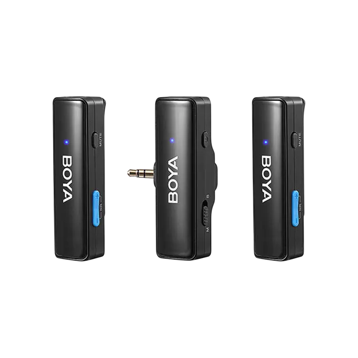 Портативный записывающий микрофон Boya Boyalink Беспроводной Черный