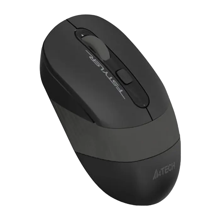 Беcпроводная мышь A4Tech FG10 Беспроводное Чёрный/Серый