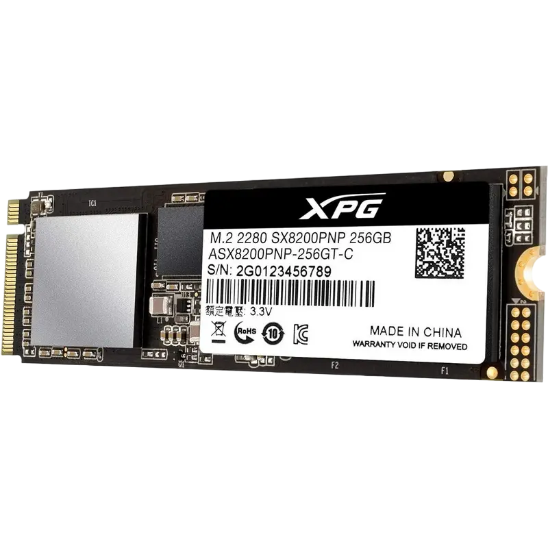 Накопитель SSD ADATA XPG SX8200 Pro XPG SX8200 256GB