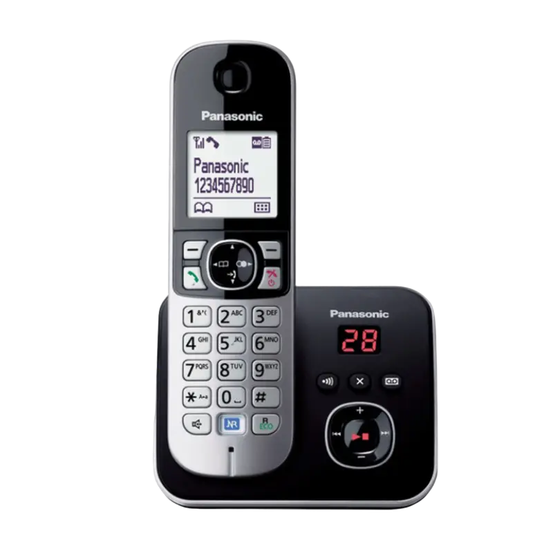 Радиотелефон Panasonic KX-TG6821 Чёрный