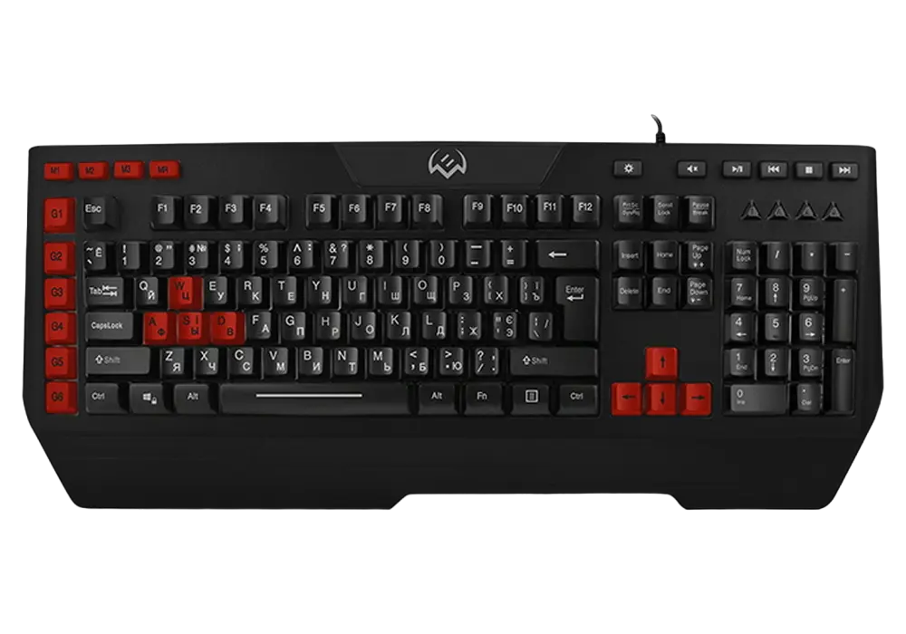 Клавиатура SVEN KB-G9600 Мембрана Черный