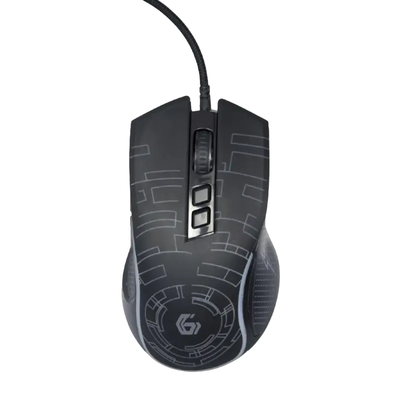 Игровая мышь Gembird MUSG-RGB-02 Проводное Чёрный
