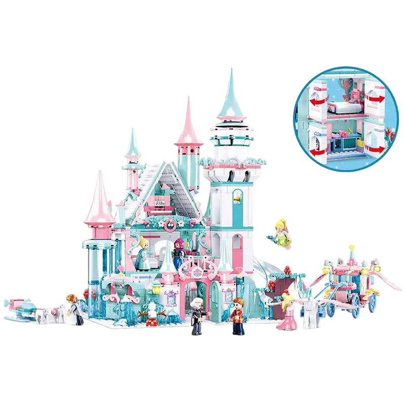 Конструктор Sluban Girls Dream - Fairy Tale of Winter Разноцветный