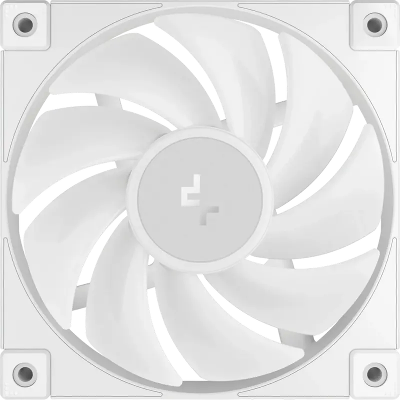 Вентилятор для ПК Deepcool FD12 ARGB 120 мм Белый
