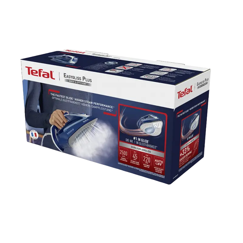 Утюг Tefal Easygliss Синий