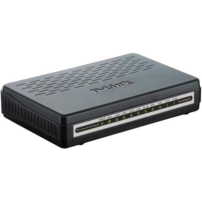 VoIP-маршуризатор D-Link DVG-N5402SP Черный
