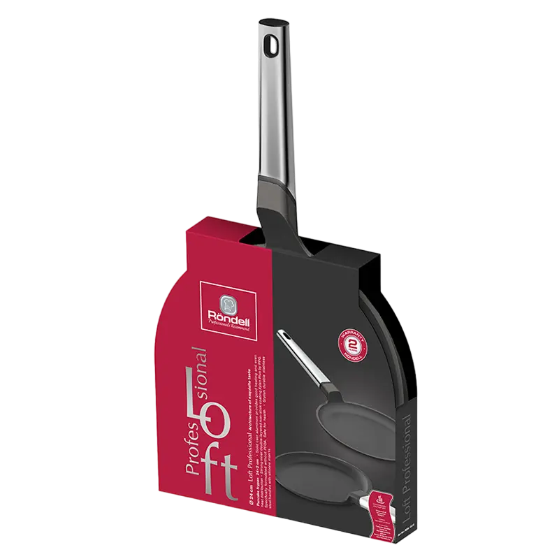 Блинная сковорода Rondell Loft Professional Loft Professional Чёрный