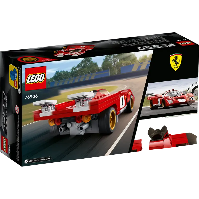 Конструктор LEGO 1970 Ferrari 512 M Красный