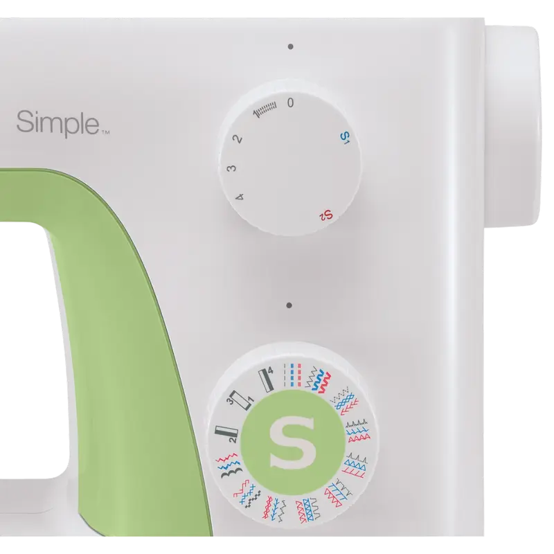 Mașină de cusut Singer Simple 3229 Alb | Verde