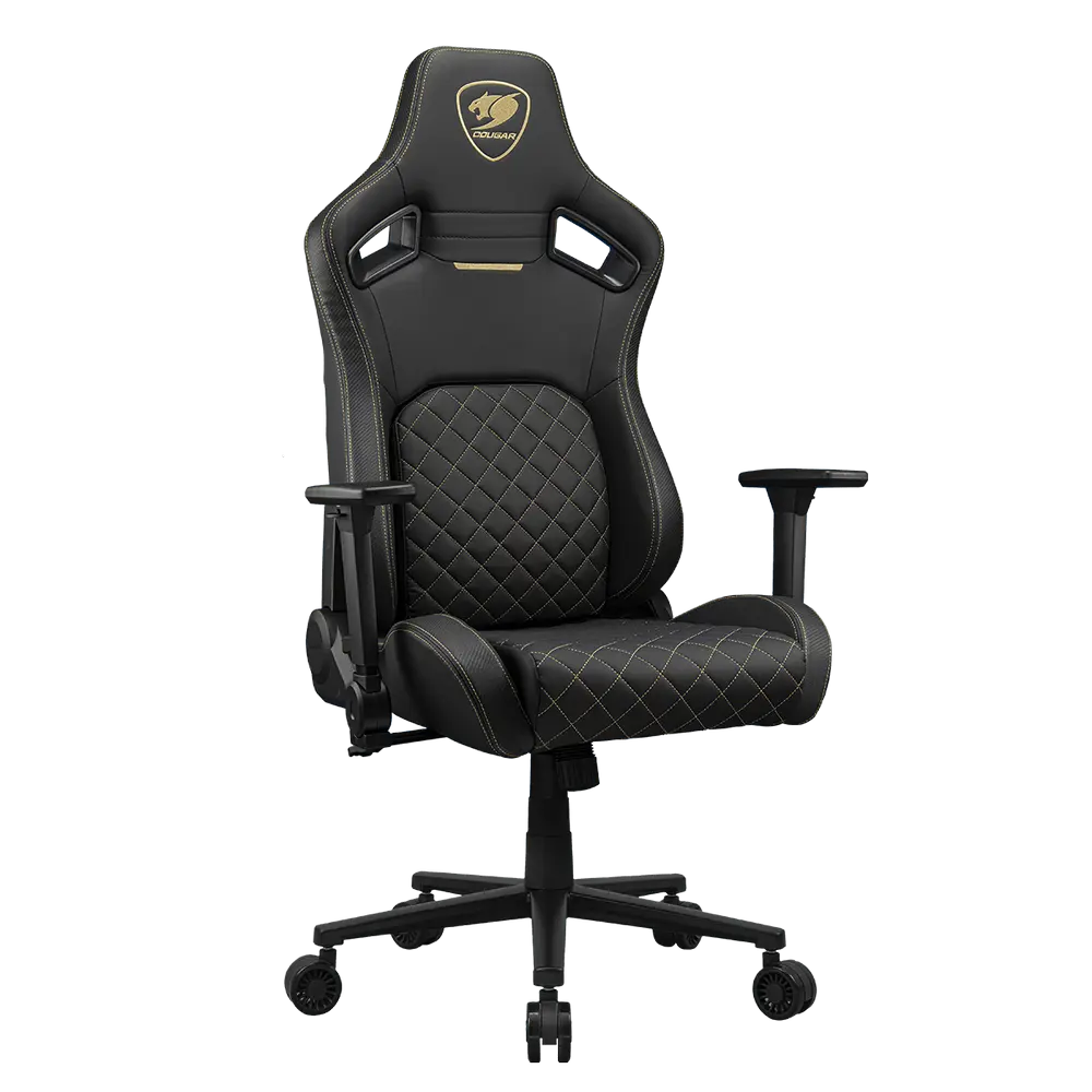 Игровое кресло Cougar Defensor Искусственная кожа Золотой