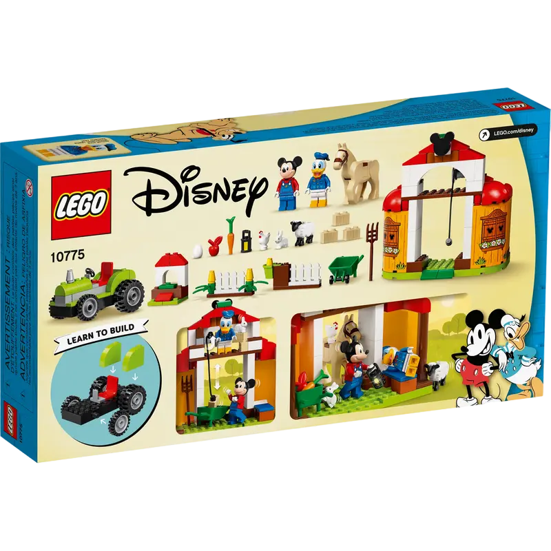 Конструктор LEGO Mickey Mouse & Donald Duck's Farm Разноцветный